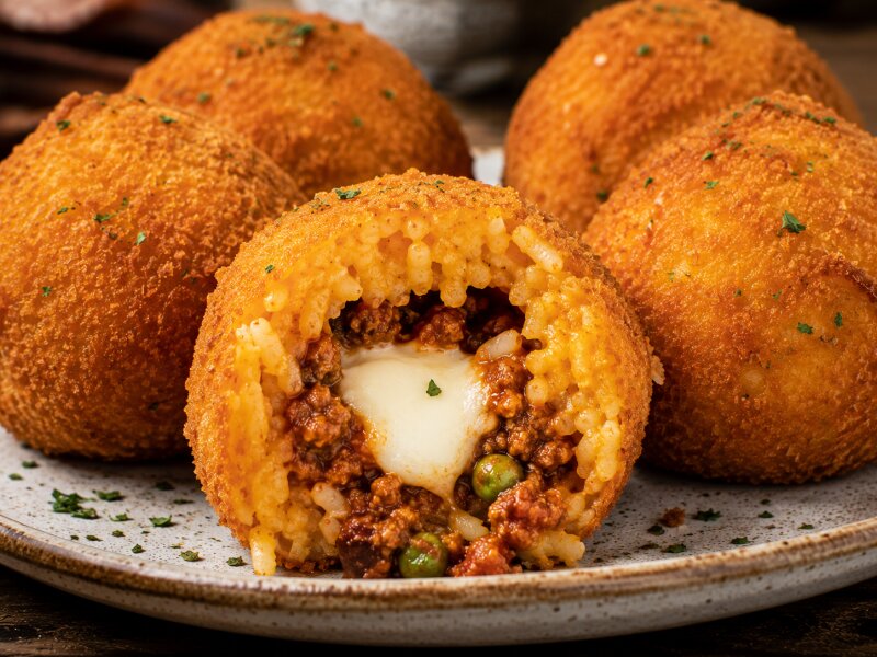 Arancini (Sicilian Rice Balls)