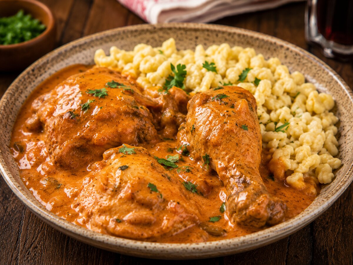 Chicken Paprikash