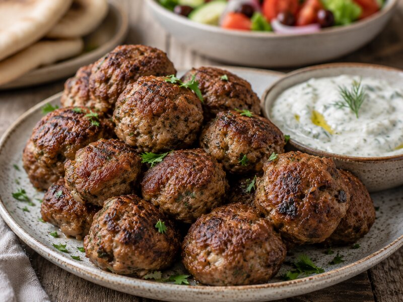 Greek Meatballs (Keftedes)