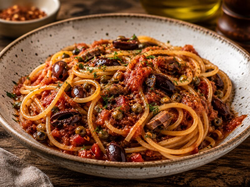 Spaghetti alla Puttanesca